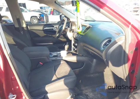 2017 Nissan Pathfinder Platinum/S/Sl/Sv z USA, uszkodzony, nr VIN 5N1DR2MN2HC613493